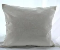 16x16 inç Doğal poli keten yastık kasası Boşluklar için DIY süblimasyon düz çuval bezi yastık kapağı nakış patlaması doğrudan 1919519