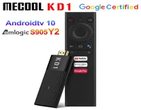 Mecool KD1 Google Certificate TV Box Amlogic S905Y2 Quad Core Mini TVStick 2GB 16GB Android 100 ATV 24G 5G WiFi BT42 SET TOPBOX6073129 SET