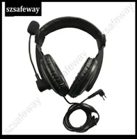 Two way radio headset with vox PPT push to talk and Swivel Boom Mic for walkie talkie Motorola CP040 CP200GP300GP88 etc3394227