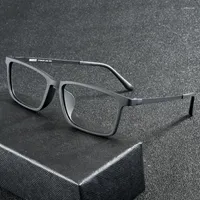 Sunglasses Frames Evove Titanium Eyeglasses Frame Men Women Matte Black Glasses Male Spectacles For Prescription Reading Optic Lens