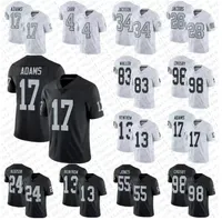 Football jerseys Oakland''Raiders''Men 17 Davante Adams 28 Josh Jacobs 83 Darren Waller Derek Carr Maxx Crosby Ruggs Untouchable Elite Jersey Custom
