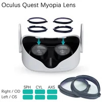 VR/AR Accessorise VR Gläser verschreibungspflichtige Linsen für Oculus Quest 2 Myopia Linse Magnetic Eye Anti Blue Light schützen das Objektivzubehör 221107