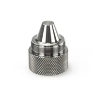 Bränslefilterbeslag Titanium GR5 BAFFLE LAGRESS Extra Cone Cups Metric 1.375x24 Tråd för Modular Solvent Trap MST Kit 1-3/8x24