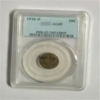 Mercury Head Dimes Ten Cents Pcgs coin Silver 1916-D AG04 AG03248i
