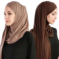 Hijabs Kadınlar Düz Bubble Cross Eşarp Kafası Başörtüsü Sargı Sağlam Anında Şallar Folard Femme Müslüman Hijabs Mağazası Giymeye Hazır 221107