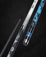 Billiard Segnali 2021 POINOS POINOS Black Acero Stick piscina Stick 13 mm a dimensione della punta 115 mm Manico in pelle Blue Grey Colors12711481