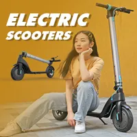 Electric Bicycle Silver Explosion x7 Portable Polding Scooter adulto Due ruote da 10 pollici Scooter a batteria al litio