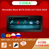 8 Core 10 25 Car DVD Player Android 10 System Peksk￤rm Radio f￶r Mercedes-Benz A CLA GLA W176 W117 X156 RAM Google BT WiFi Navi250M