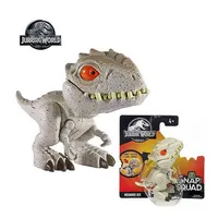 Jurassic World Dinosaur Toys Mini Collectible Snap Squad Fingers Dinosaur Action Figure Toy Movable Joint for Kids Gifts GGN26 X1106222L