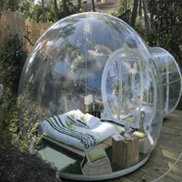 Bubble Lodge -storlek Uppblåsbar förseglad tält i kontakt med naturen Njut av solskenet utomhus tält camping264o