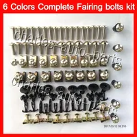 Fairing bolts full screw kit For HONDA CBR125R 02 03 04 05 06 CBR 125R CBR125 2002 2003 2004 05 2006 Body Nuts screws nut bolt kit 13Co216G