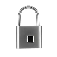 O10 bezkluczykowy ładownica USB blokada drzwi odcisk palca inteligentna kłódka szybka odblokowanie stopu cynku metalowy IP65 Wodoodporny bagaż drzwi L257N299B