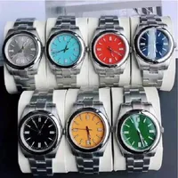 Tout style de surveillance SellNew 7 couleurs auto-enroulant les montres automatiques Mouvements m￩caniques en acier inoxydable sur les bracelets 209