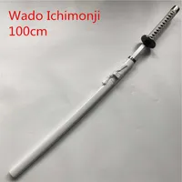 شخصيات الرسوم المتحركة anime cosplay 1 1 wado ichimonji zoro sword geapon مسلح katana espada wood ninja سكين الساموراي Sword Prop 100 سم t221108