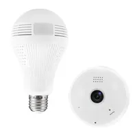 360 درجة CCTV منتجات 1 3M VR Bulb Light IP Camera WiFi Mini 960p HD Wireless CCTV System دعم 128GB TF Card275L