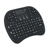 Yeni arkadan aydınlatmalı İngilizce Klavye Rii I8 2 4G Mini Klavye ve Mini PC Akıllı TV Box223G için Fare Combo