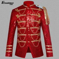 Suits Blazers 2022 Erkek Mahkemesi Gelin Ev Sahibi MC Dress Sahne DJ Lovers Zincir Stand Yasak Takım J220906