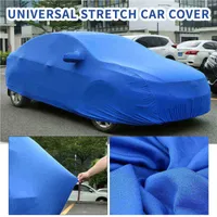Pokrywa samochodu Universal Full Elast Elast Eloty Cover Ochrona przeciwsłoneczna Scrathproof UV Pełna ochrona ochrony samochodu dla BMW Audi Benz J220907