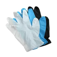 Xingyu Nitril Food Gloves Schwarze persönliche Schutzausrüstung für geschäftliche Anti-Skid-Partikelschutzküche Labor Labor Backhandschuhe