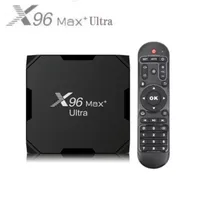 X96 Max Plus Ultra TV Box Android 11 Amlogic S905X4 4 Go 64 Go TVBox AV1 8K WiFi Bluetooth X96max Media Player Set Top Box
