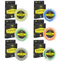 Braid Line SF Fly All-Viz Bi-Colour 90FT Weight Forward Floating with Welded Loop WF2 3 4 5 6 7 8F 221107