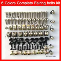Fairing bolts full screw kit For HONDA CBR125R 02 03 04 05 06 CBR 125R CBR125 2002 2003 2004 05 2006 Body Nuts screws nut bolt kit 13Co234C