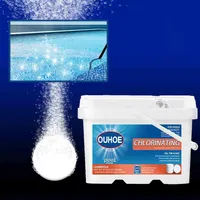 Pool & Accessories 1000 Pcs Cleaning Effervescent Chlorine Tablet Multifunctional Tablets Spray Cleaner Home Supplies#3G2883