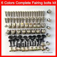 Fairing bolts full screw kit For HONDA CBR125R 02 03 04 05 06 CBR 125R CBR125 2002 2003 2004 05 2006 Body Nuts screws nut bolt kit 13Co297w