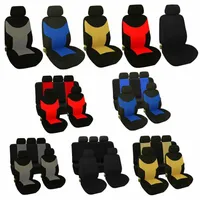 Adeeeing Universal Wear-Resistant Covers Auto Seat Protectors Car-Styling Full Set Universal Fit Car Accessoires2951