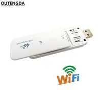 Unlocked Pocket Router 4G LTE Mobile USB WiFi Router Network spot 3G 4G Wi-Fi Modem Router with SIM Card Slot2734