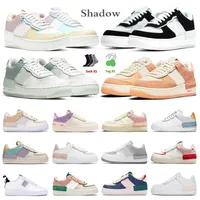 women platform shoes 1 shadow Pistachio Frost Spruce Aura Pale Ivory Pink Oxford Classic Triple Utility White sneakers men outdoor jogging walking trainers