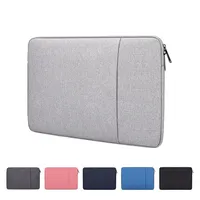 Laptop Sleeve Bag with Pocket for MacBook Air Pro Ratina 11 6 13 3 15 6 inch 11 12 13 14 15 inch Notebook Case Cover for Dell HP1950