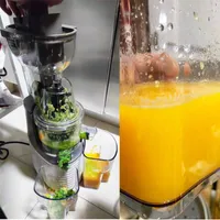 عصير العصير 2022 آلة الخضار الفاكهة الكهربائية دوار كبير قطر الفلتر براءة اختراع سهلة التثبيت تنظيف
