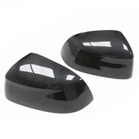 Dry Carbon Side Door Rear View Mirror Housing Caps Covers for BMW X3 X4 X5 X6 X7 G01 05  06 07  08 Car Accessories