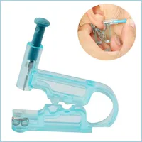 Kits de perforación kit de perforación de orejas asepsis desechable seguridad saludable arete herramienta de perforación de perforaciones de tachuelas