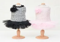 est Pet Clothes Black Skirt with Lace Design Dresses for Autumn and Winter Dog Princess T2007106427551