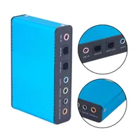 Внешний USB Sound Card Channel 5 1 7 1 Адаптер оптического аудиозарного карты для компьютерного ноутбука New Professional264x