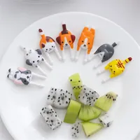 Animal Fruit Food Forks Mini Cartoon Enfants Childre