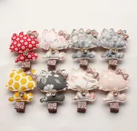 New Girls Fashion Hair Barrettes 32pcslot Multicolor Lovely Shape Hairpins Cartoon Baby Animals Acess￳rios1512604