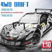 Rc 4wd Shock Proof High-speed Vehicle 40km Drift Competition Racing Cross-country Boy Children's Remote Control Car Toy 220119300w