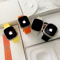 Apple -utseende Sart Watch Watch Ultra Series 8 IWatch Sport Watch Wireless Charging 49mm Marine Strap Smart Watches