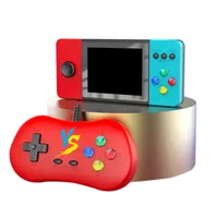 3D Joystick Handheld Game Console Retro Can Store 500 Classic 2.4 Inch Color Display Screen Support AV Output Double Play Mini Portable Game Players For Child Gift K9