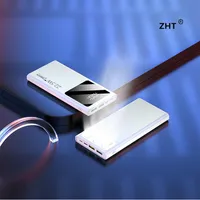 جديد 20000mah ZHT Power Bank مزدوج USB QC 3 0 شحن محمول Poverbank الهاتف المحمول البطارية 293z