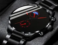 Bilek saatleri modu Herren Uhren Luxus Mnner İş Gündelik Quarz Armbanduhr Klassische Mann Schwarz Edelstahl Analog Uhr Montre H3485456