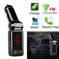 BC06 bluetooth car charger BT car charger MP3 BC06 mp3 MP4 player mini dual port AUX FM transmitter2263