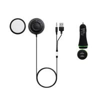 Bluetooth Car Kit 4 0 Soporte inalámbrico FONCE NFC 3 5 mm Receptor Aux MP3 Adaptador de audio de automóvil 2 1A USB Charger A1314K