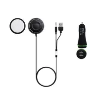Bluetooth Car Kit 4 0 Soporte inalámbrico FONCE NFC 3 5 mm Receptor Aux MP3 Adaptador de audio de automóvil 2 1A USB Charger A1210N