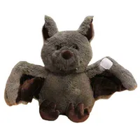 Cartoon de 24 cm Cute Bat Cuddle Elf Dark Bat Bat Baby Personalidade suave com Sleep Storytelling Plush Grey para Ldren Kids J220729