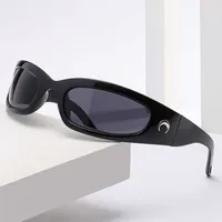 Sun Eyewear 2022 Yeni Cross Lens Modern Açık Hava Erkek ve Kadınlar Spor Sun Moon Kişilik Gözlükleri