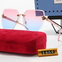 Couple Designer cool Sunglasses Women&#039;s Borderless Gradient Lenses Sun glasses Outdoor Travel Driving Glasses